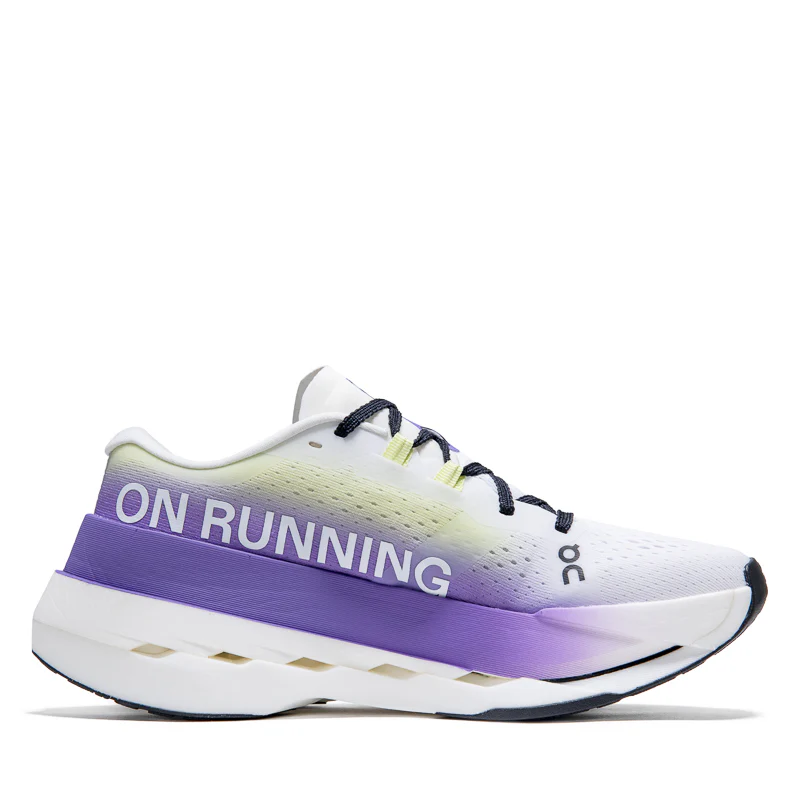 Women's On Cloudboom Max - White/Juniper - Image 3