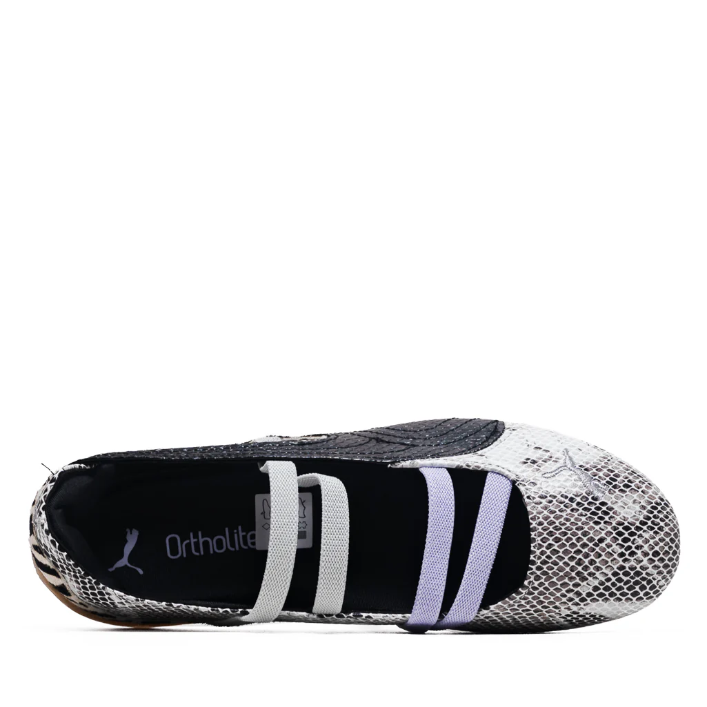 Women's Puma Speedcat Ballet Mixed Feel - Black/Cashew Brown - Image 5